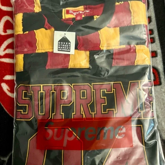 Supreme | Shirts | Supreme Patchwork Yoke Football Top Size Supreme | Shirts | Supreme Patchwork Yoke Football Top Size